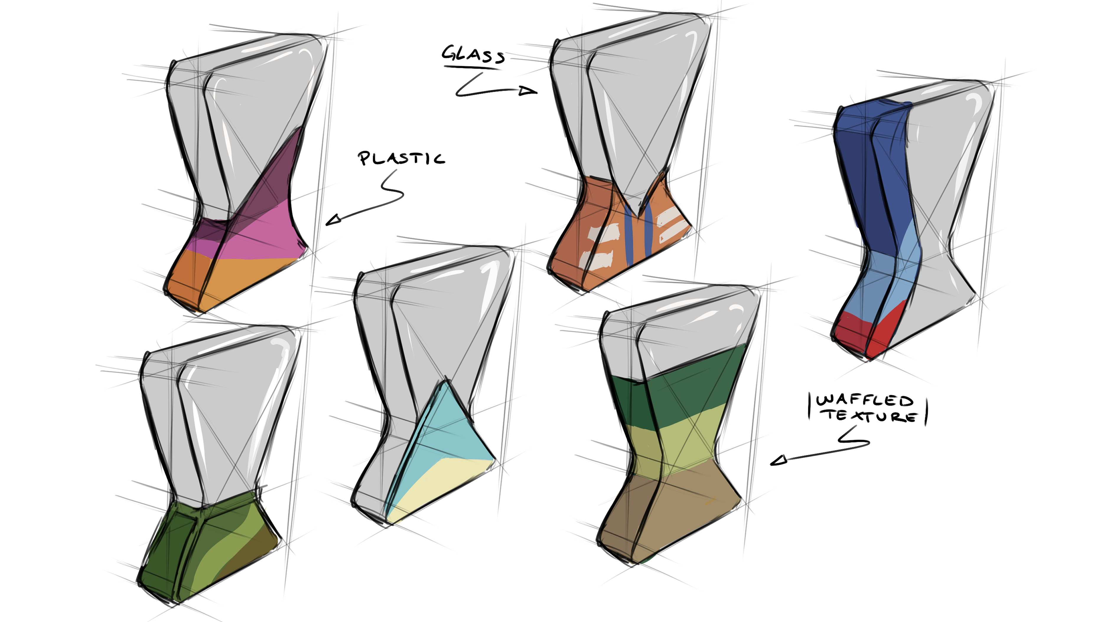 Exploring plastic shapes and colours