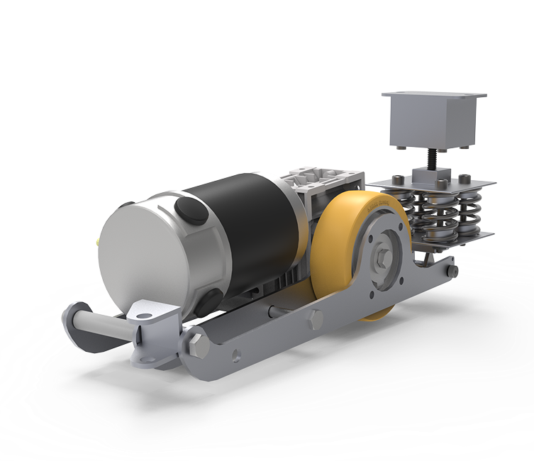 Wheel unit front