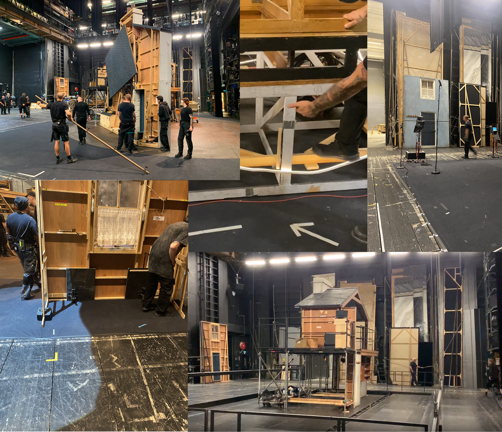 Collected images from the on-site visit